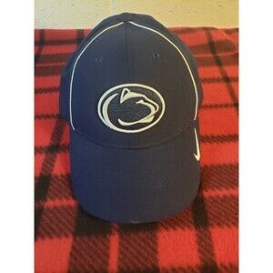 Penn State Nittany Lions Nike Dri Fit Hat Cap Adjustable Blue NCAA Men's